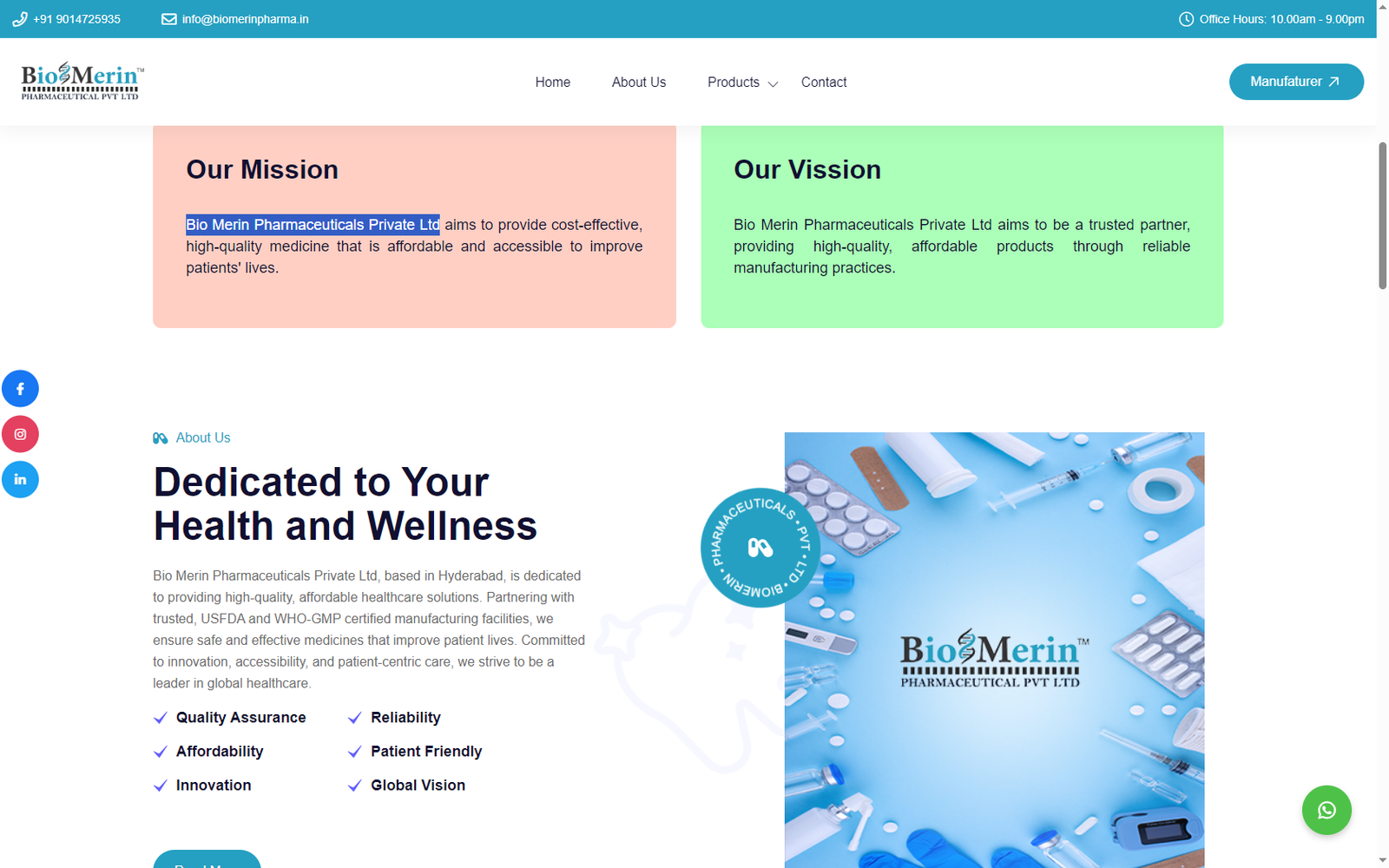 Bio Merin Pharmaceuticals Private Ltd